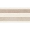 Obklad Rako Block slonová kosť 30x60 cm reliéfna WARVK785.1, 1,440 m2