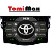 TomiMax Toyota RAV Android 13 autorádio s WIFI, GPS, USB, BT HW výbava: QLED !!!AKCIA!!! 8 Core 4GB+64GB LOW - iba displej A,C