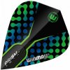 Winmau Letky Prism Zeta - Blue, Black & Green - Kite W6907.113