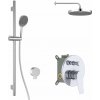 kielle Nefia - Sprchový set s batériou pod omietku, na 2 spotrebiče, s príslušenstvom EcoSpare a tel - 20627SP90