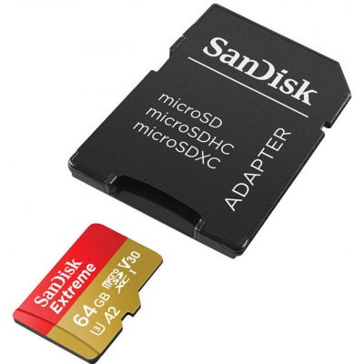 SanDisk microSDXC UHS-I U3 64GB SDSQXAH-064G-GN6MA