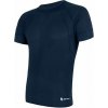 SENSOR COOLMAX AIR pánske tričko kr.rukáv deep blue Veľkosť: M
