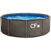 Bazén Planet Pool CF FRAME ratanový - 305 x 91 cm BAZ0007