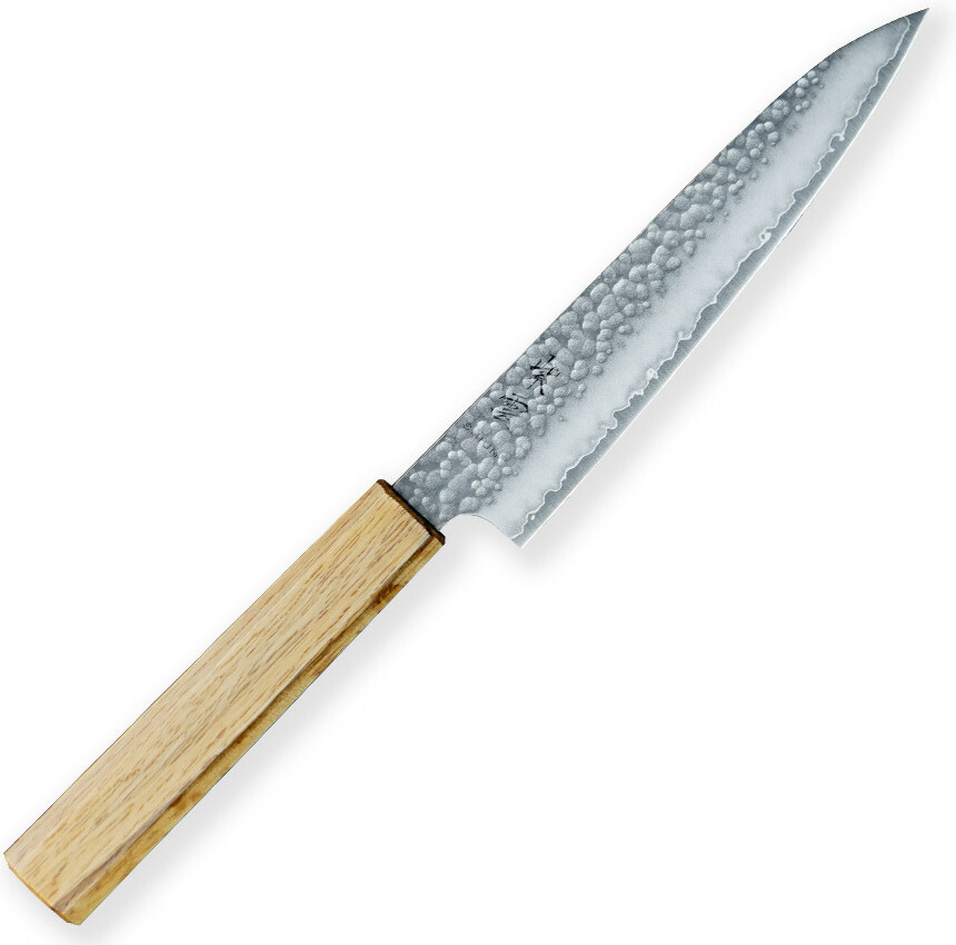 Kanetsugu Japan nôž Utility 15 cm Kanetsugu SHIUN VG-2 3 layers japanese OAK