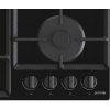 GJE Gorenje GTW641EB varná doska Čierna Vstavaný 60 cm Plynový 4 zone(s)