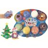 PlayFoam Modelína/Plastelína guličková s doplnkami 7 farieb na karte 34x28x4cm