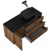 Lotosan LN8912 VERSE skrinka pod dosku 120 cm, pravá 120 x 54 x 45,6 cm orech americký