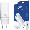 3mk síťová nabíječka - Hyper Charger 65W, bílá