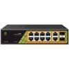 ABCtech Conexpro GNT-P1012G6, PoE switch, 10x LAN, 8x PoE, 2x SFP