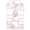 Jerry Fabrics Obliečky do postieľky Zajačik Sweet baby 100x135, 40x60 cm