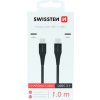 Swissten 71506515 USB-C/USB-C, 1m, černý