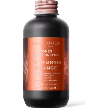 Revolution Hair Tones for Brunettes California Orange farba na vlasy 150 ml