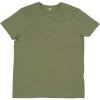 Mantis Tričko M01, bio IC, krátký rukáv, pánské COT700001v5202-soft olive M Olivová světlá