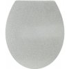 Poseidon WC sedadlo, SoftClose, odnímateľné, duroplast, HY-UF66 SILVER GLITTER