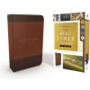 KJV, The King James Study Bible, Leathersoft, Brown, Red Letter, Full-Color Edition