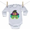 Boodyy Body s dlhým rukávom Halloween maska 80 (9-12 mesiacov)