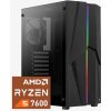 PRESTIGIO Gamer, Ryzen 5 7600, RX7800XT/16GB, 32GB DDR5, SSD 1TB, WIFI, FDOS PSGR576D32S1T78XTN