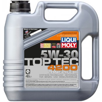 Liqui Moly 3707 Top Tec 4200 LL III 5W-30 4 l