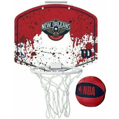 Wilson NBA Team Mini Hoop New Orleans Pelicans Basketbal