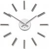 Dizajnové nalepovacie hodiny Future Time FT9400TT Modular titanium 40cm