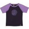 SANTA CRUZ tričko Helix Raglan T-Shirt Black Wash/Purple Haze BLACK WASH PURPLE HA vel. 14