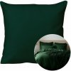 Darymex SATÉNOVÁ OBLIEČKA NA VANKÚŠ 40X40CM TMAVOZELENÁ