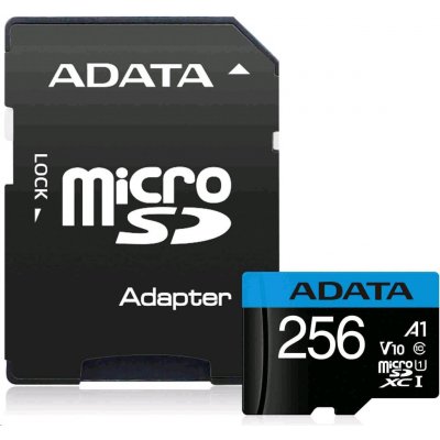 ADATA MicroSDXC UHS-I 256GB AUSDX256GUICL10A1-RA1 od 13,69 € - Heureka.sk