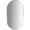 Závesné oválne zrkadlo ELORA zlaté 872063