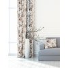 Záves dekoračný alebo látka, New York Akvarel vetvičky, béžovo šedej, 150 cm 150 cm