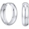 Stříbrné náušnice kruhy 30 mm