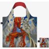 Skladacia nákupná taška LOQI ROBERT DELAUNAY Red Eiffel Tower