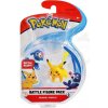 Jazwares, LLC. figúrka Pokémon Battle Mini Figures PIKACHU, POPLIO