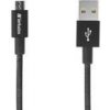 VERBATIM Micro B USB kábel na synchronizáciu a nabíjanie 30 cm (čierny) 48866 Verbatim