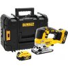 DeWalt DCS334P2-QW aku priamočiara píla 18V/2*5Ah, zdvih 26 v mm, max. prerez 135 v mm, TSTAK kufrík