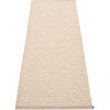 Pappelina Koberec EFFI Mud/Beige/Vanilla – svetlohnedý, veľkosť koberca 70 x 200 cm
