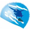 Detská silikónová plavecká čiapka Sealife Modrá