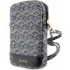 Guess PU G Cube Wallet Phone Bag Zipper čierne