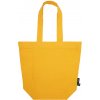 Neutral Taška O90053 z bio fairtrade bavlny se zipem, 48x44cm COT770053z9099-okay orange Univerzální Oranžová okay