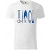 Paddleboard set - Tričko z organickej bavlny - M ( Biela )