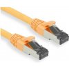 OXnet PKOX-SF6A-020-YL patch, Cat6A, S/FTP (PiMF), LSOH, 2m, žlutý