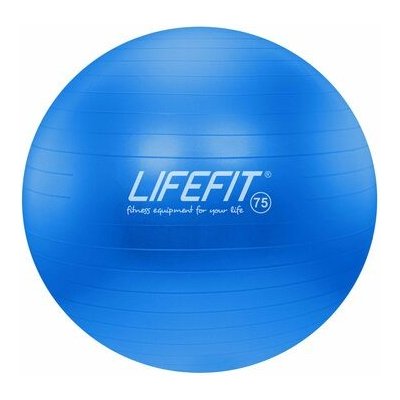 Lifefit Anti-Burst 75 cm modrá / Gymnastická lopta (4891223119558)