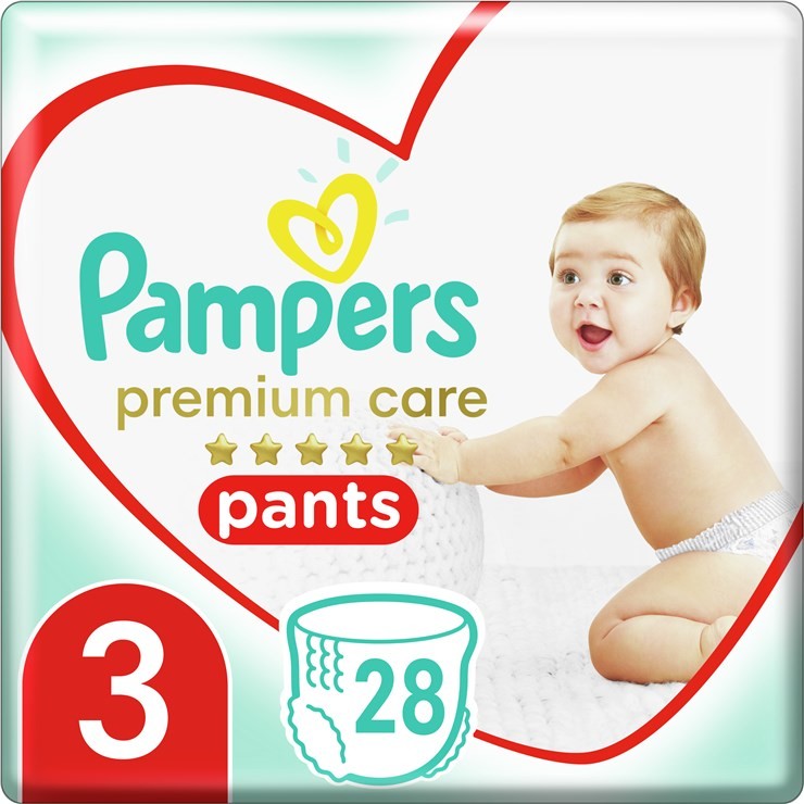 Pampers Premium Care Pants 3 8 x 28 ks