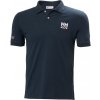Pánske tričko Helly Hansen Messina Graphic Fitted Polo Veľkosť: XXL / Farba: modrá