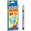 Jumbo 6300336 Super pastelky 6 ks 3v1