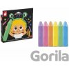 Janod Colorino farebné kriedy na chodník 6 farieb