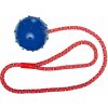 Lopta na šnúre s rolničkou 6,5 cm/60cm