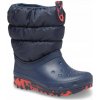 Detské zateplené zimné snehové topánky Crocs Classic Neo Puff Boot 28-29