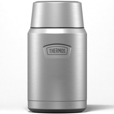 Thermos termoska na jedlo Icon Food Jar with Folding Spoon 710 ml strieborná