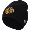 Zimná čiapka New Era, CHICAGO BLACKHAWKS NHL SKULL BEANIE Čierna,Mix, UNI