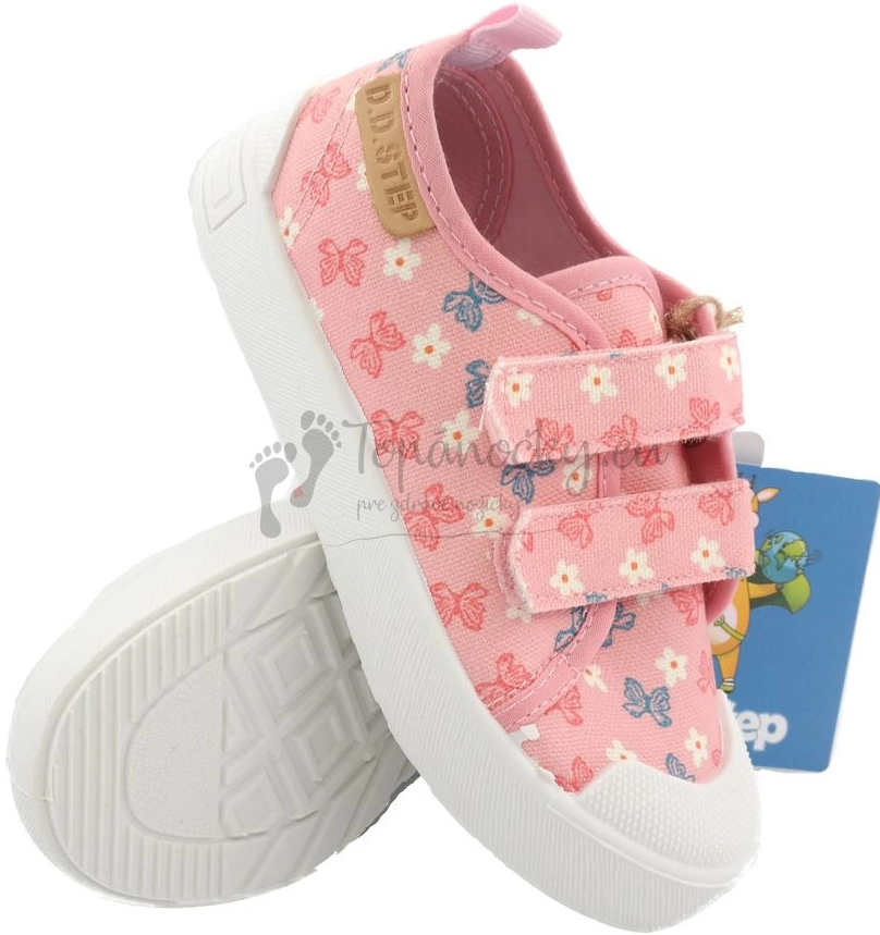 D.D.Step plátenky CSG-41272B Daisy pink